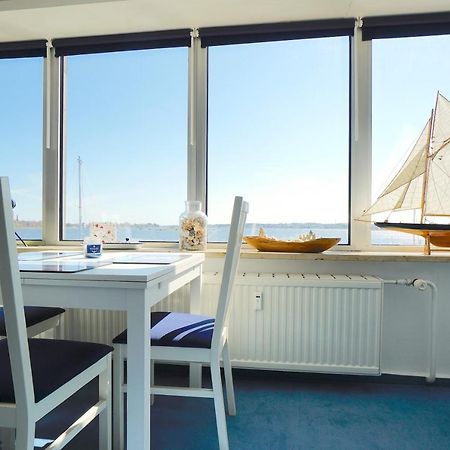 Ferienwohnung Schleiloge Mit Panoramablick Auf Die Schlei Schleswig Ngoại thất bức ảnh