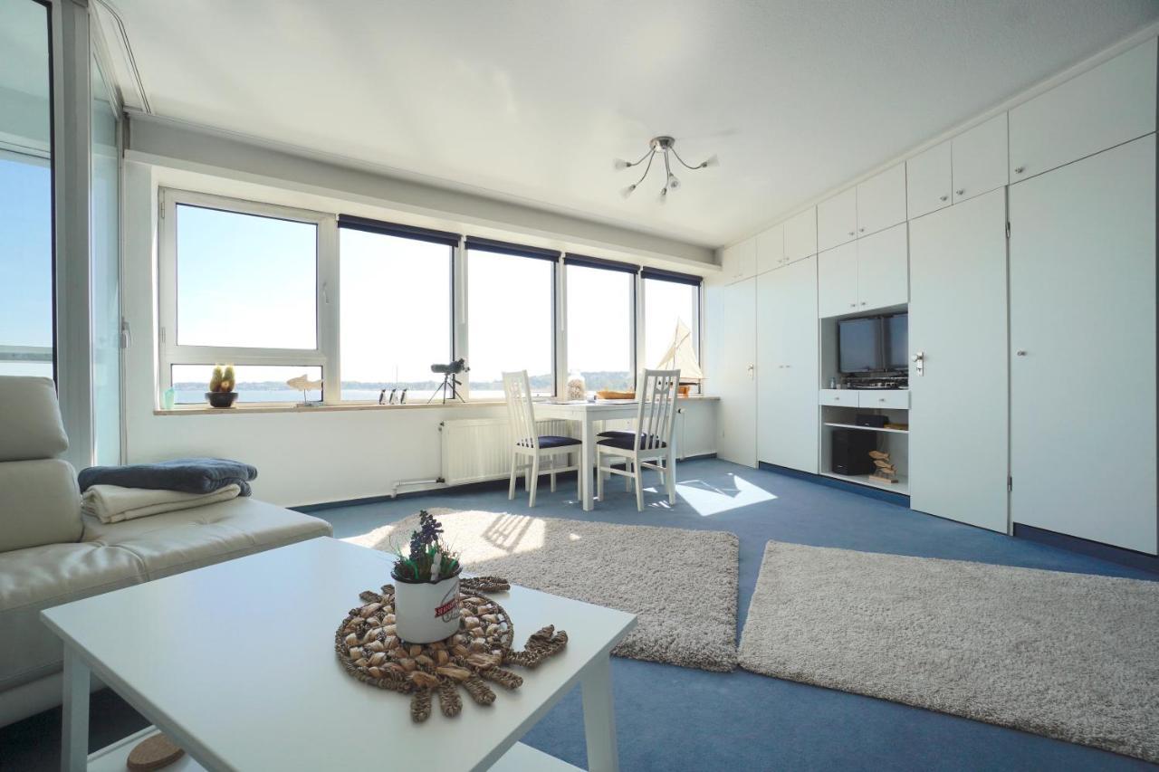 Ferienwohnung Schleiloge Mit Panoramablick Auf Die Schlei Schleswig Ngoại thất bức ảnh