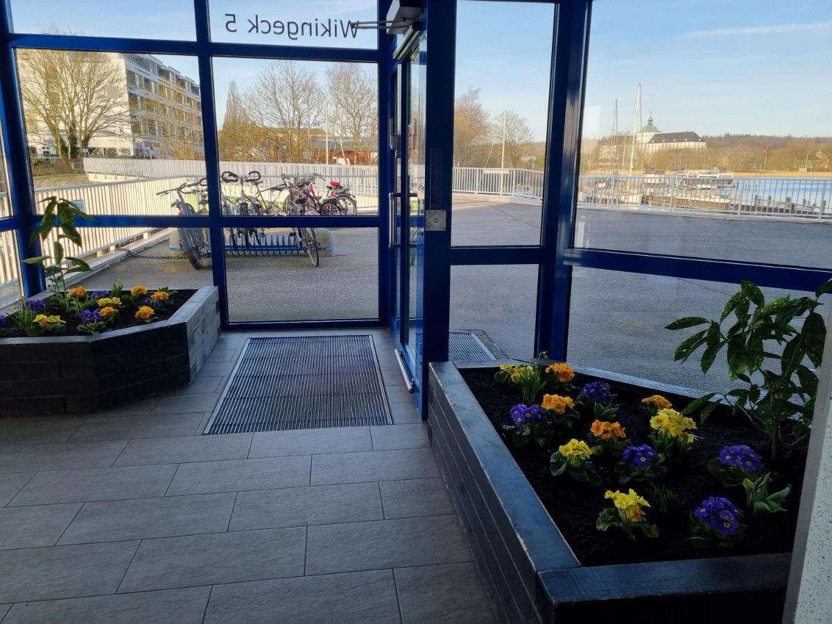 Ferienwohnung Schleiloge Mit Panoramablick Auf Die Schlei Schleswig Ngoại thất bức ảnh