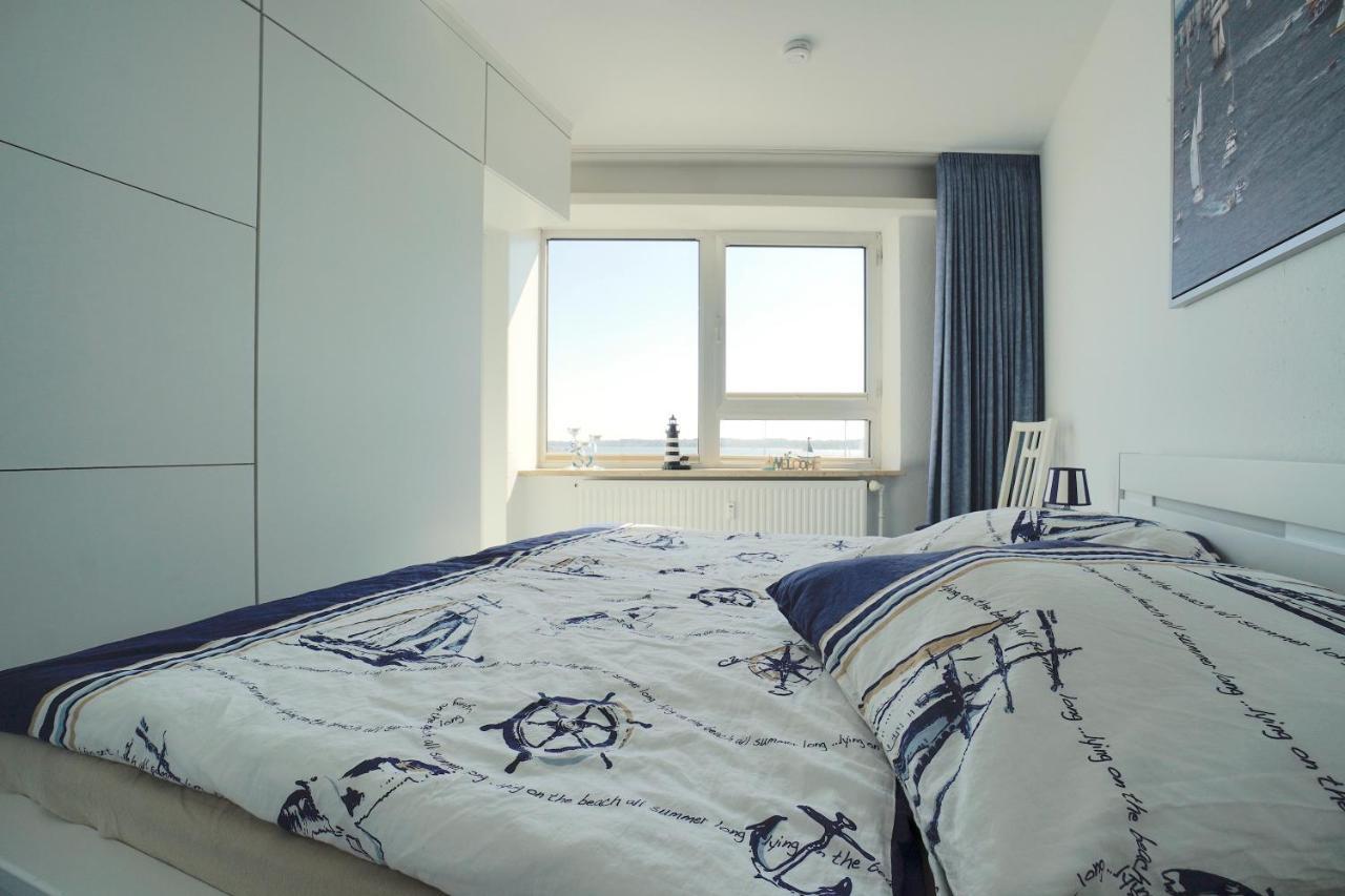 Ferienwohnung Schleiloge Mit Panoramablick Auf Die Schlei Schleswig Ngoại thất bức ảnh